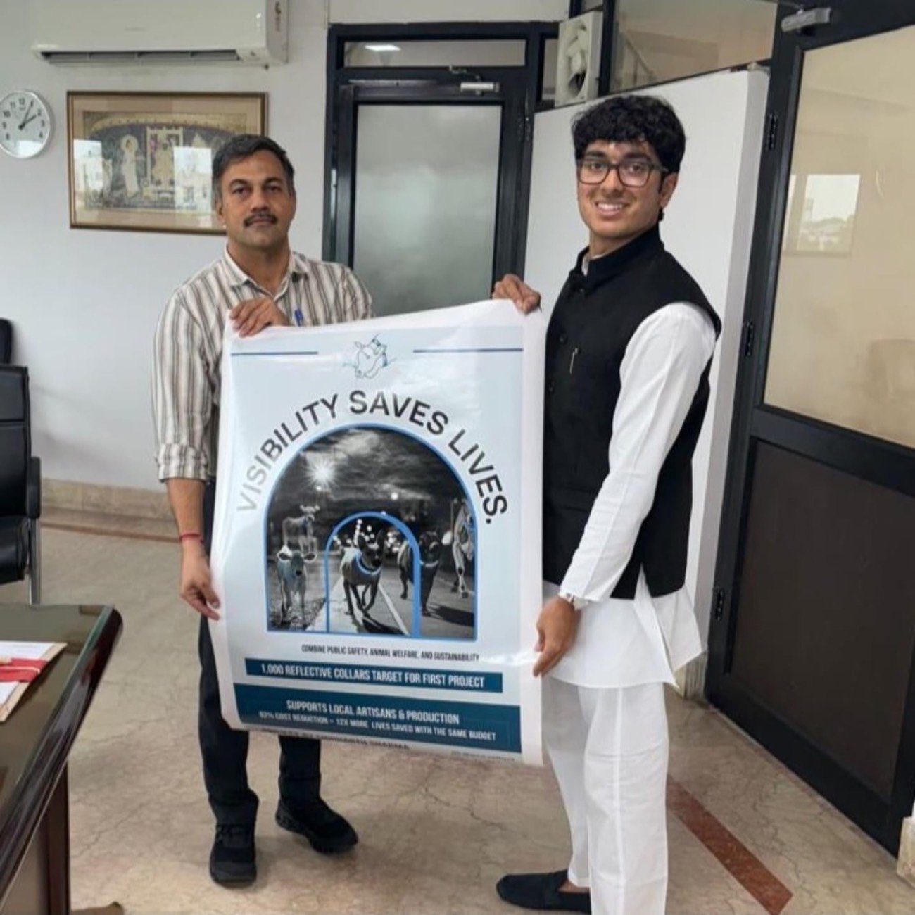 With IAS Ravi Jain, Secretary to the Government of Rajasthan